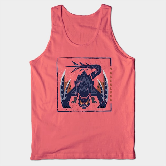 Monster Hunter World - Nargacuga Tank Top by Fadelias